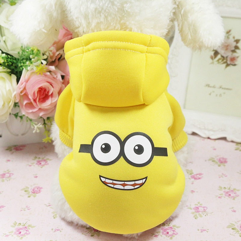 Dog Hoodie Coat Winter Dog Clothes