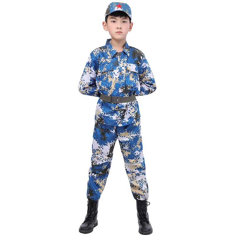 Soldier Cosplay Army Costume for Kids