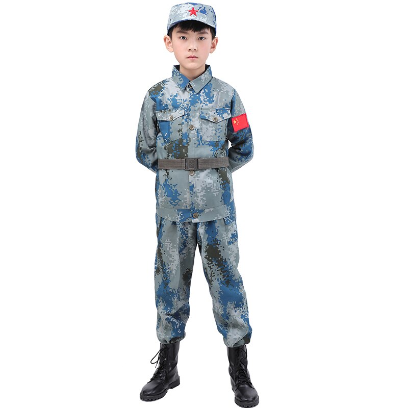 Soldier Cosplay Army Costume for Kids