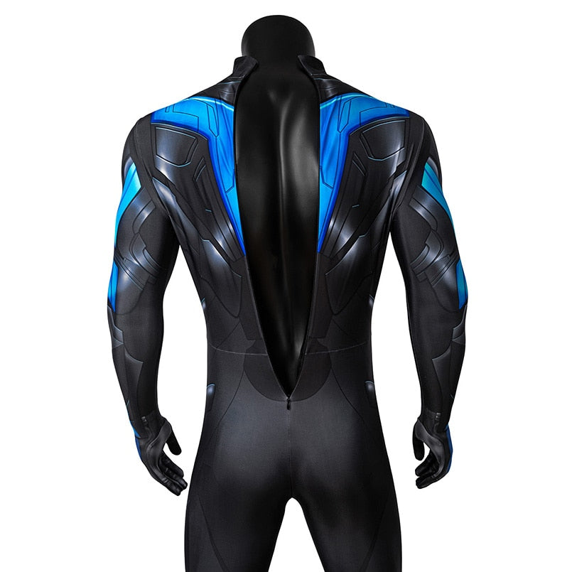 Masquerade Cool Bodysuit With Eye Mask For Halloween
