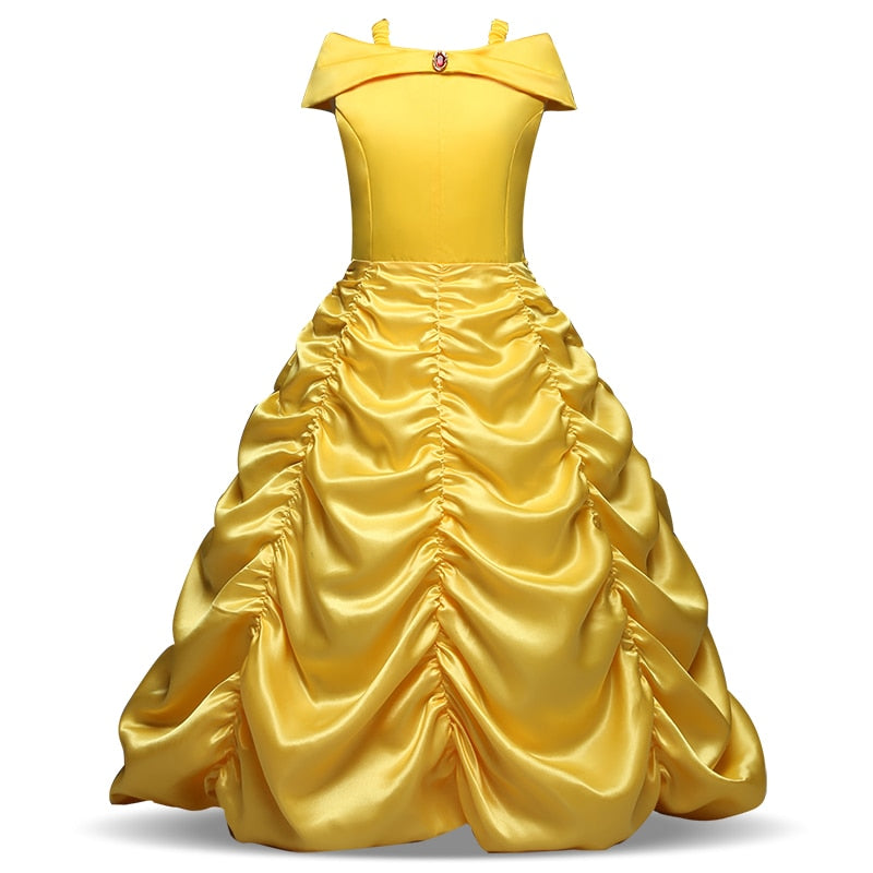 Cute Belle Princess Dress For Halloween
