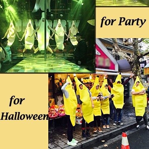 Unisex Funny Banana Yellow Costume