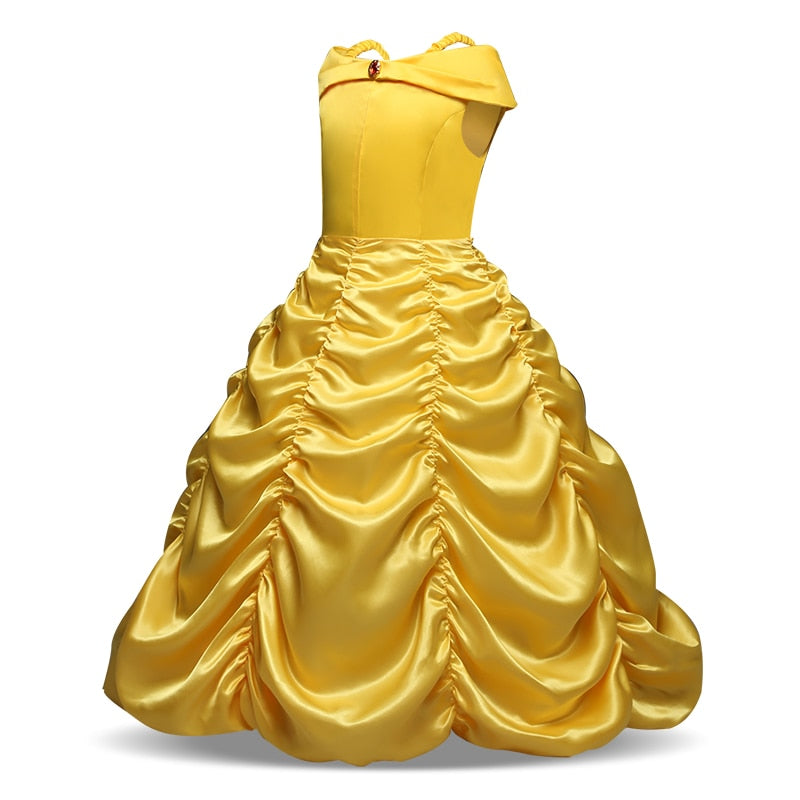 Cute Belle Princess Dress For Halloween