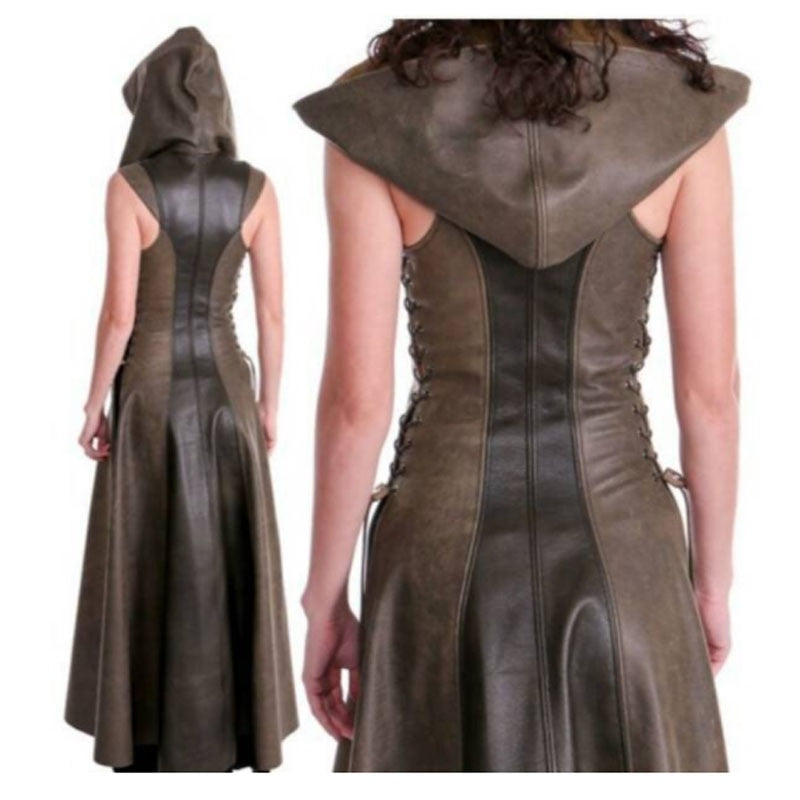 Women Cosplay Hooded Archer Costume
