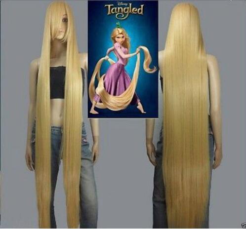 Golden Straight Long Cosplay Wigs