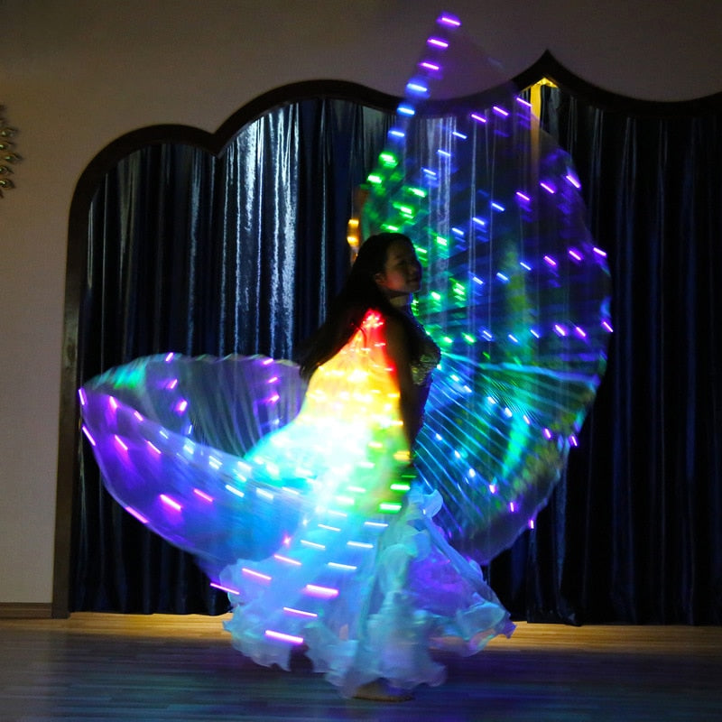 Ruoru Rainbow Color Party Show Dancewear
