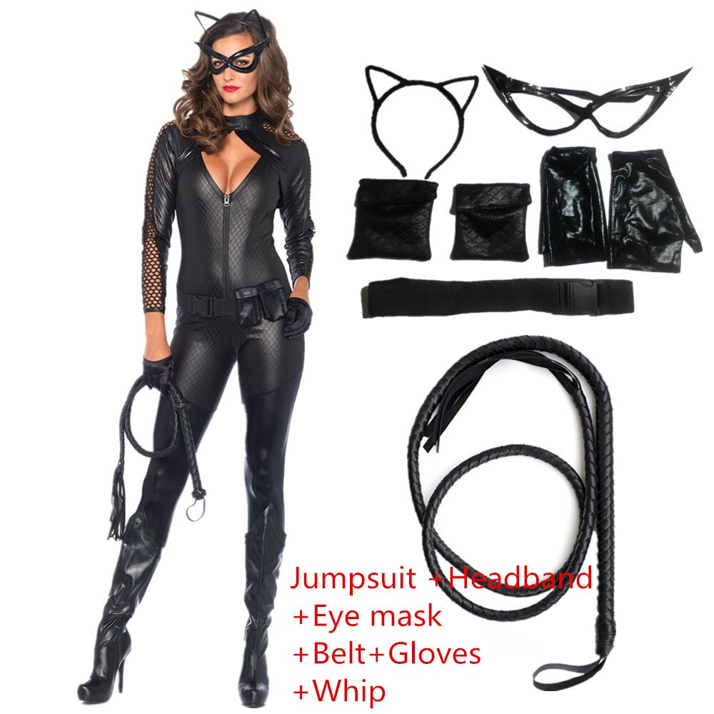 Halloween Cat Suits Costume For Women
