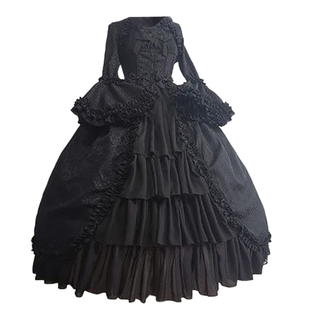 Tight Waist Bowknot Women Elegant Costume