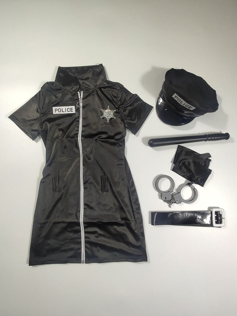 Sexy Cop Officer Costume For Halloween
