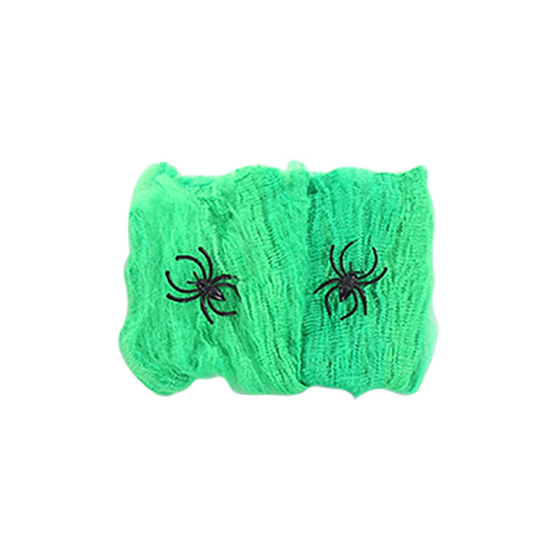 Halloween Decorations Artificial Spider Web