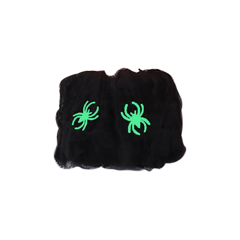 Halloween Decorations Artificial Spider Web