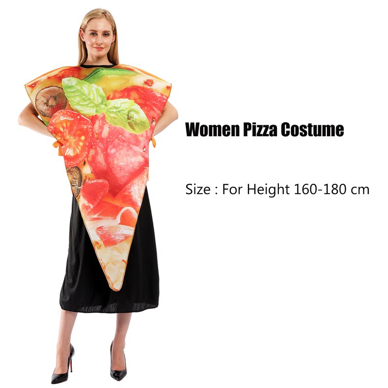 Adult Kids Funny 3D Print Food Costume