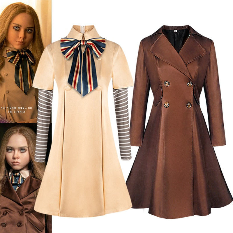 M3gan Cosplay Costume for Women and Girls