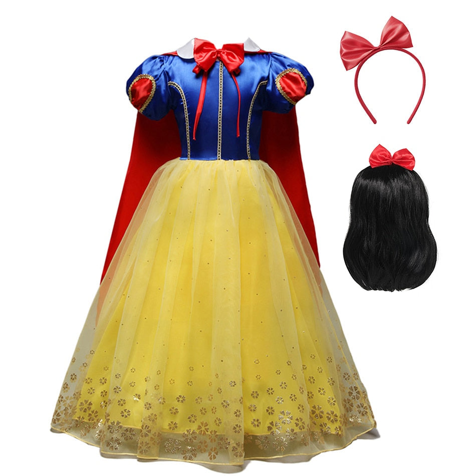 Princess Snow White Dress for Girl