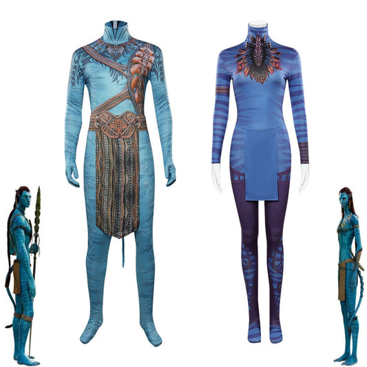 Avatar Jake Neytiri Cosplay Costume - Zentai Bodysuit