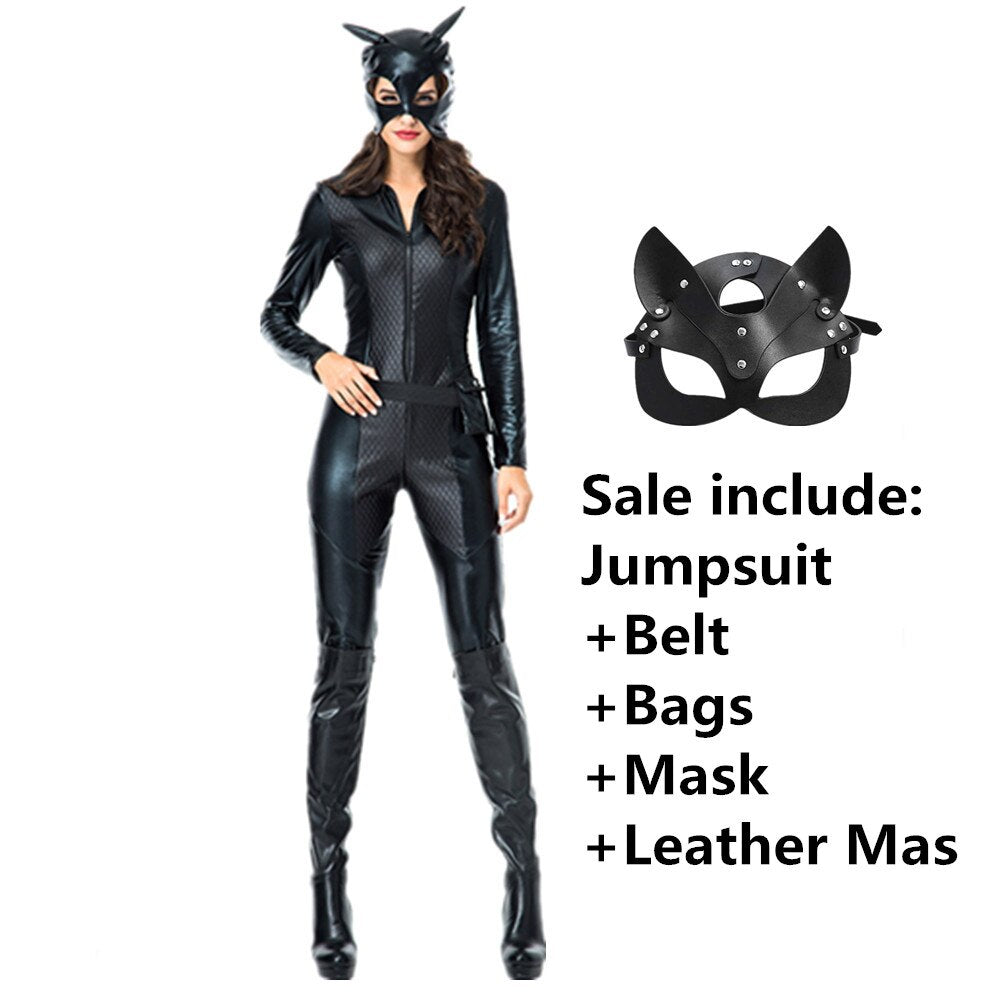 Halloween Cat Suits Costume For Women