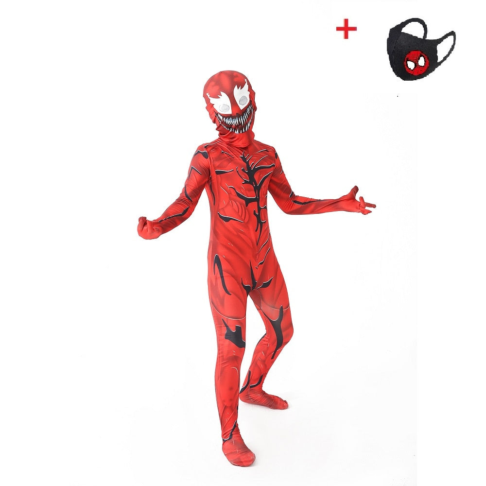 Spiderman Anime Cosplay Boys Suits