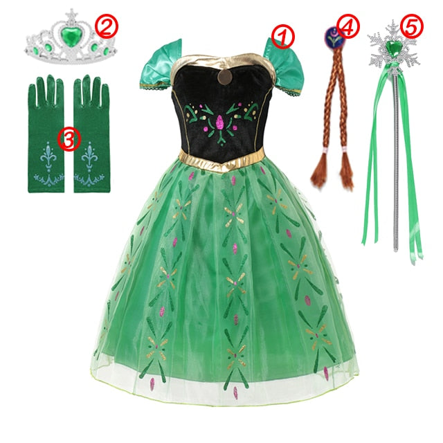 Disney Frozen Princess Dress for Girls