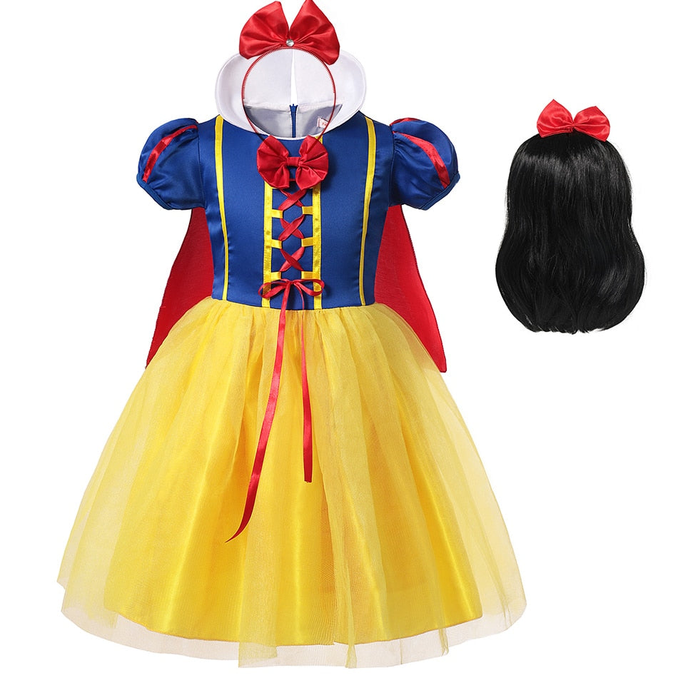 Princess Snow White Dress for Girl