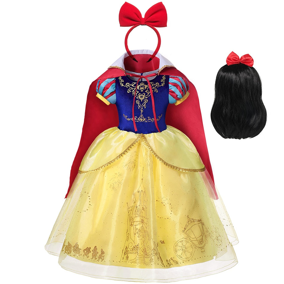 Princess Snow White Dress for Girl