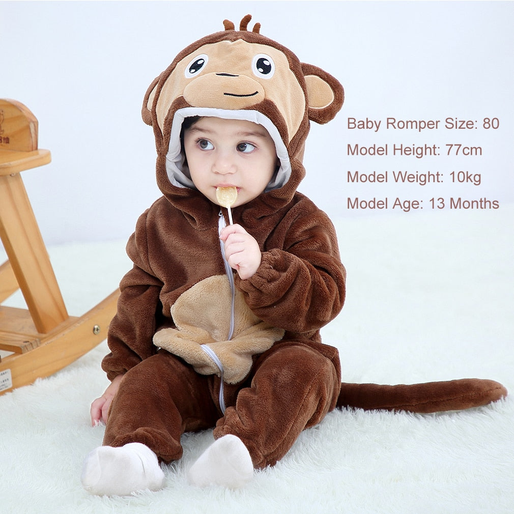 Halloween Animal Cosplay Rompers For Toddler