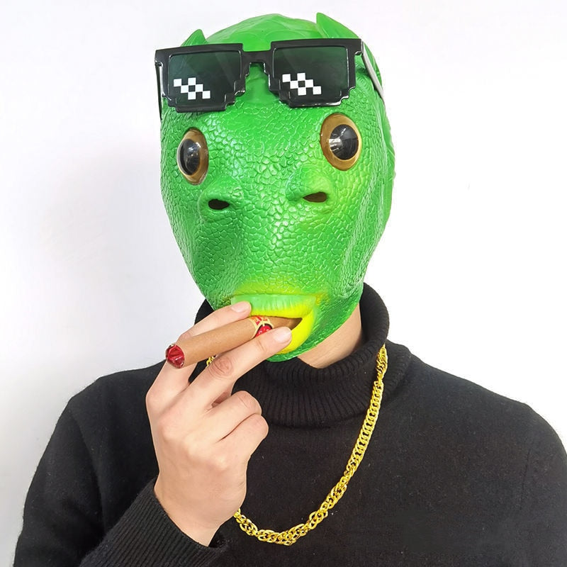Halloween Latex Horse Head Mask