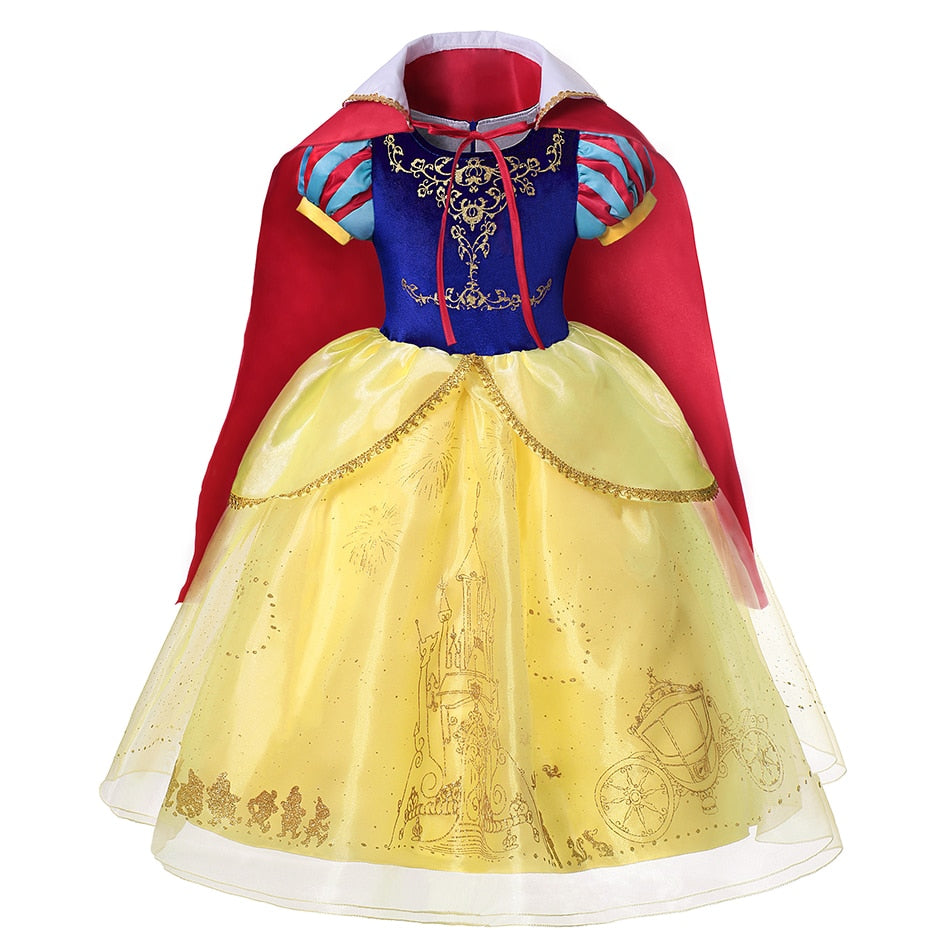 Princess Snow White Dress for Girl