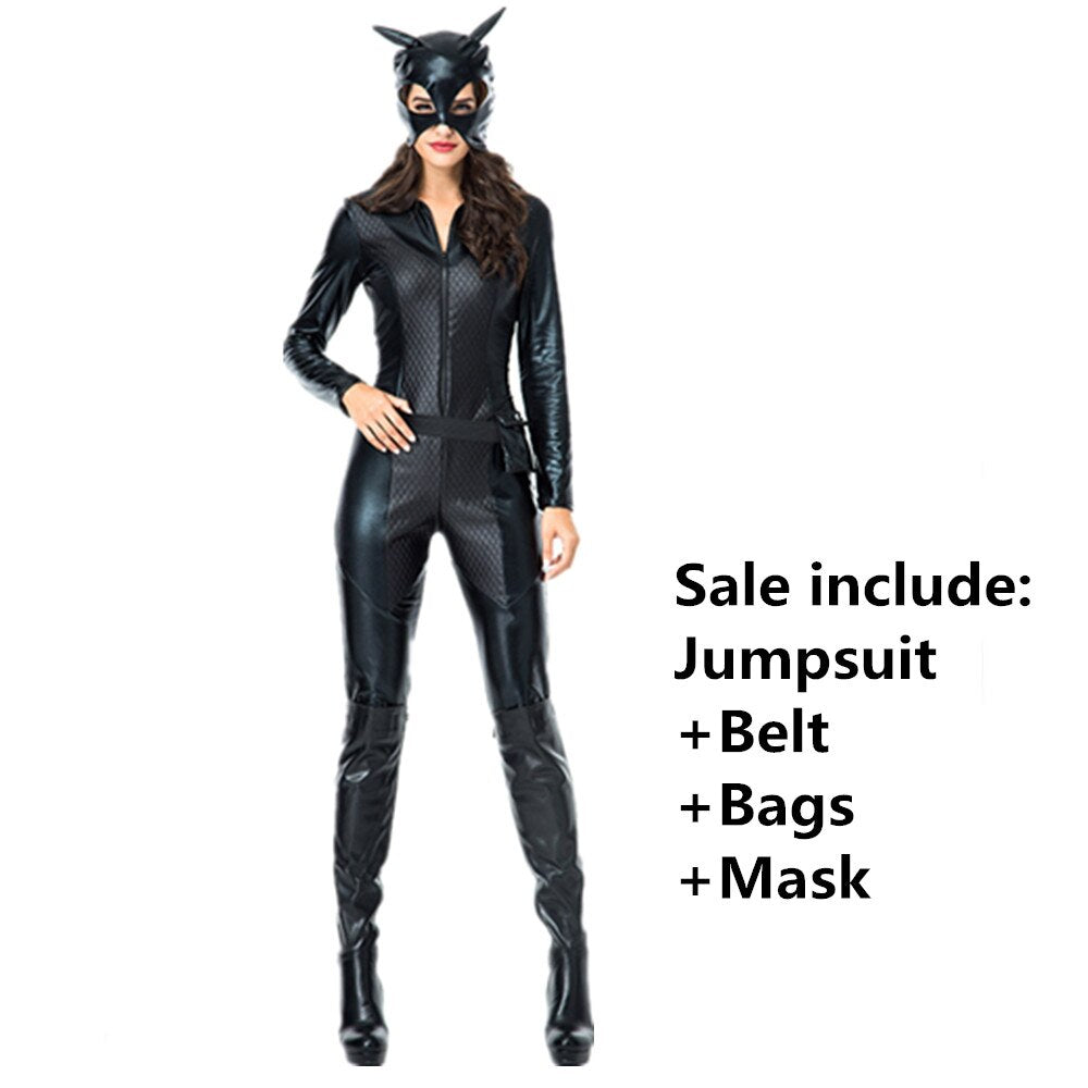 Halloween Cat Suits Costume For Women