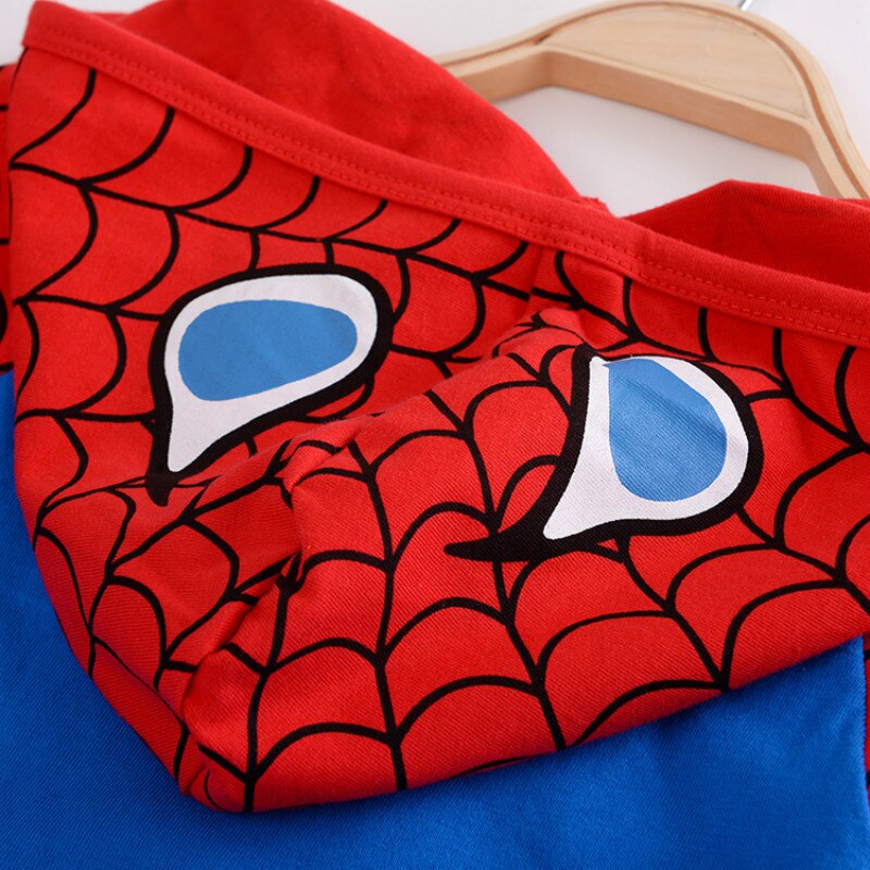 Newborn Baby Cartoon Spider Hoodies
