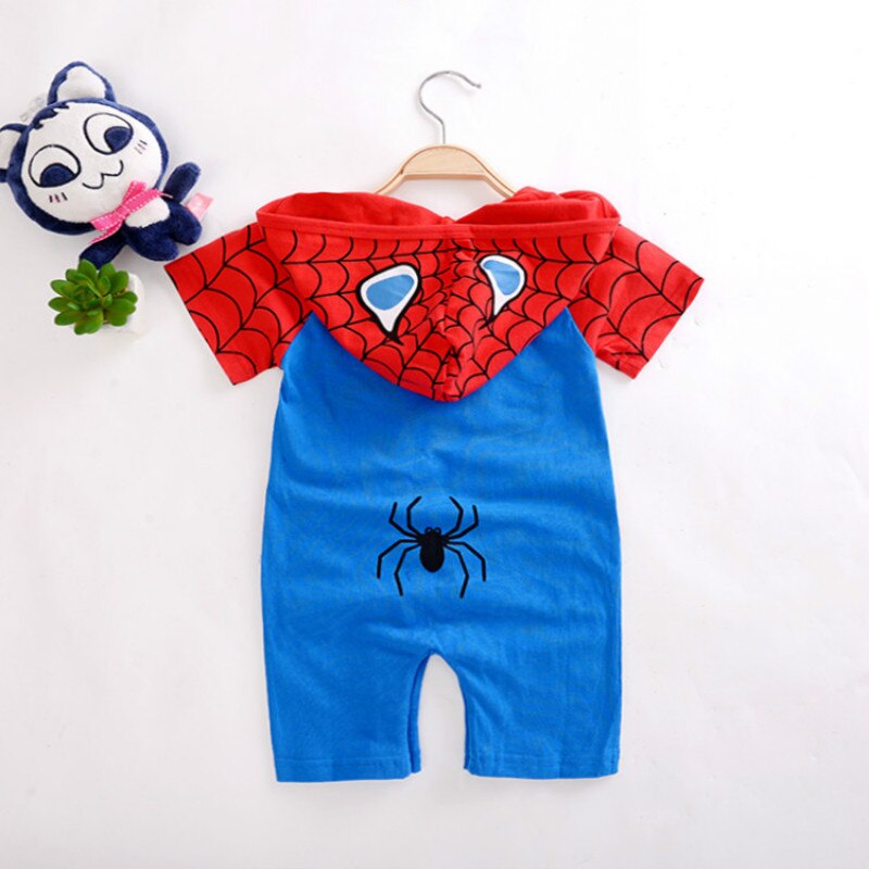 Newborn Baby Cartoon Spider Hoodies