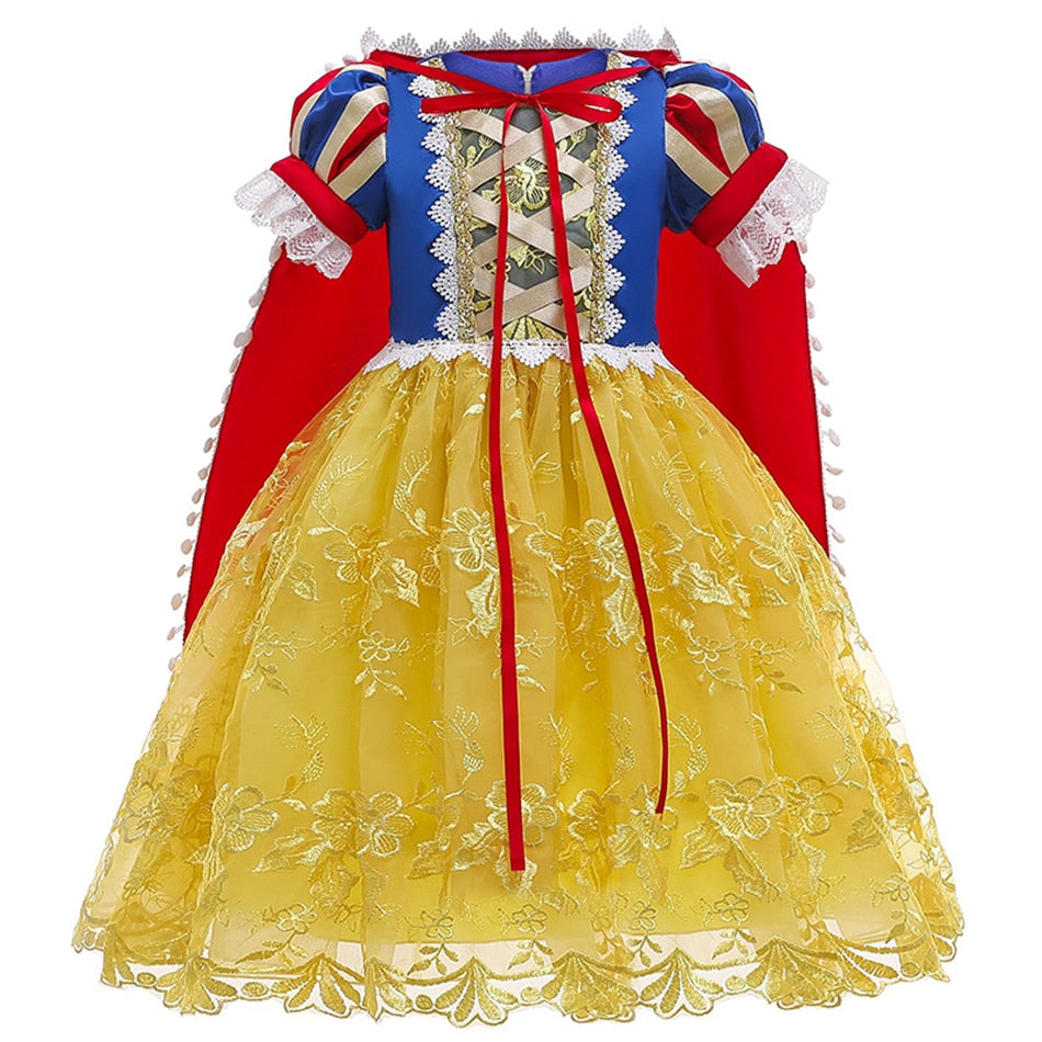 Princess Snow White Dress for Girl