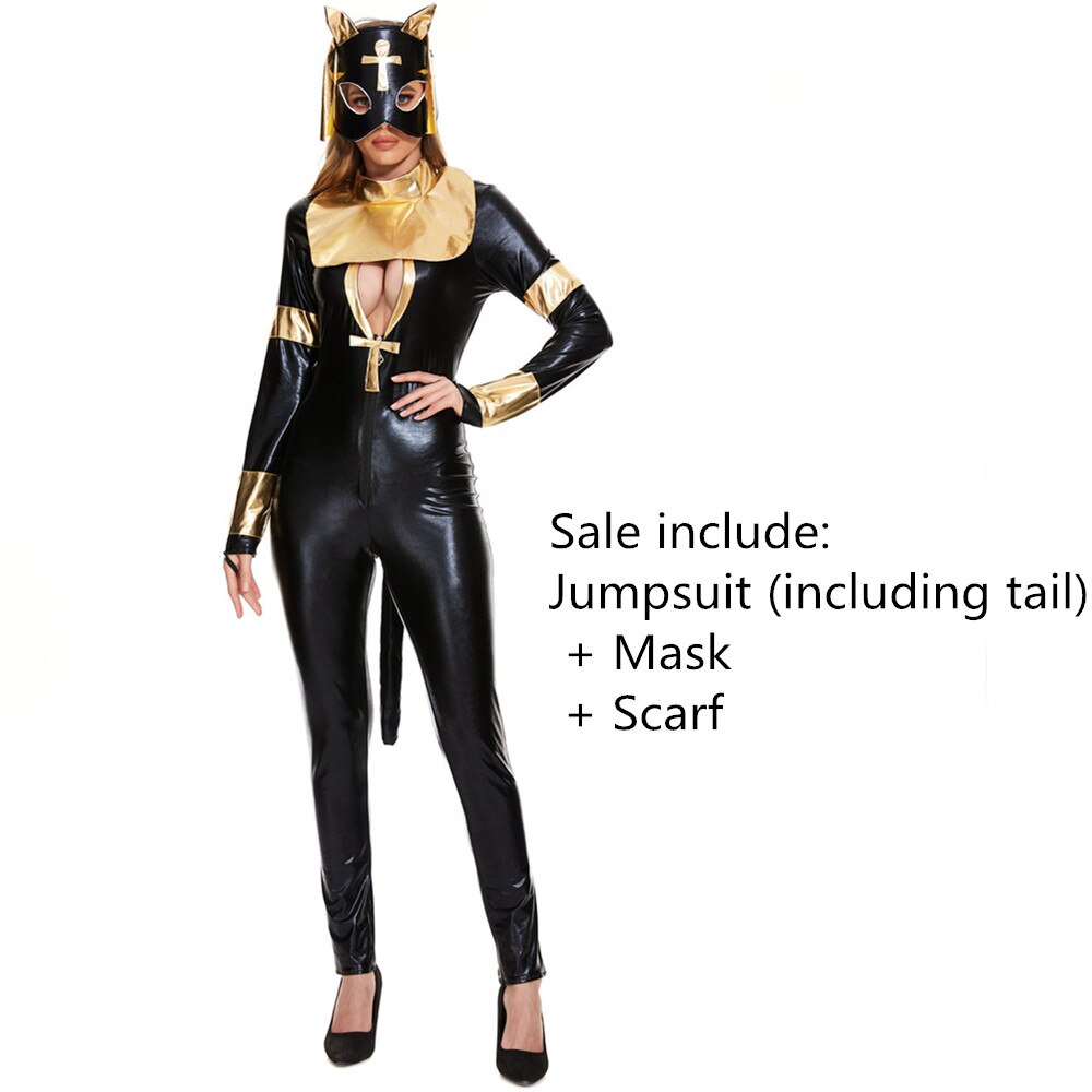 Halloween Cat Suits Costume For Women