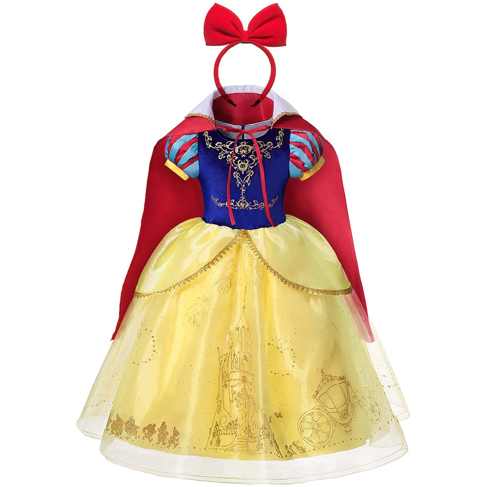 Princess Snow White Dress for Girl
