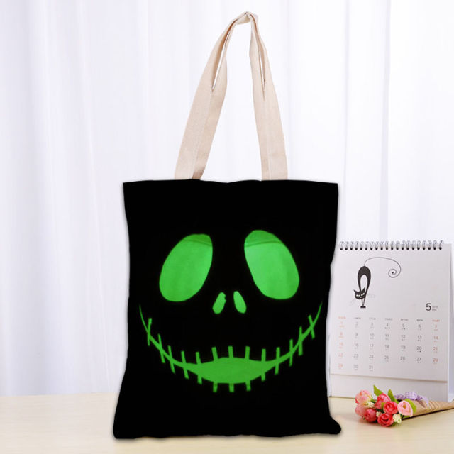 Nightmare Before Christmas Canvas Tote Bag