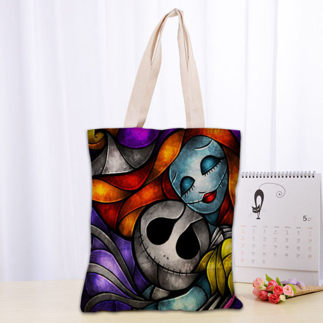 Nightmare Before Christmas Canvas Tote Bag