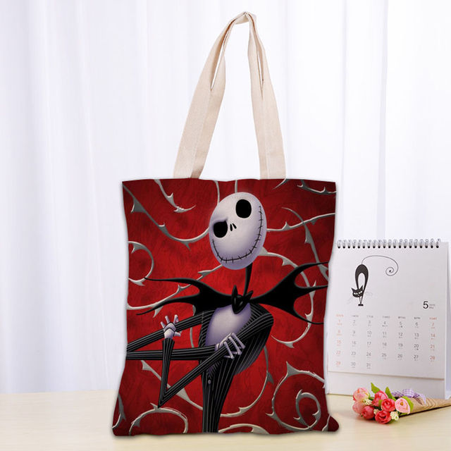 Nightmare Before Christmas Canvas Tote Bag