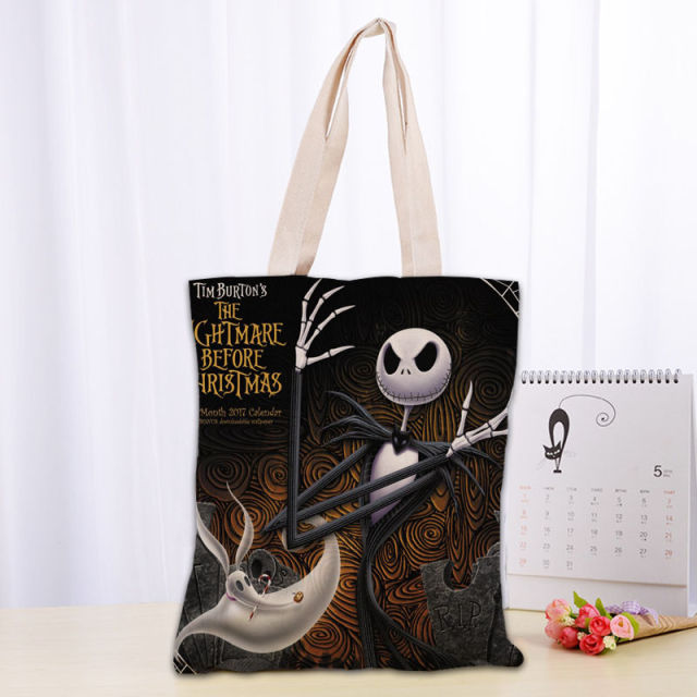 Nightmare Before Christmas Canvas Tote Bag