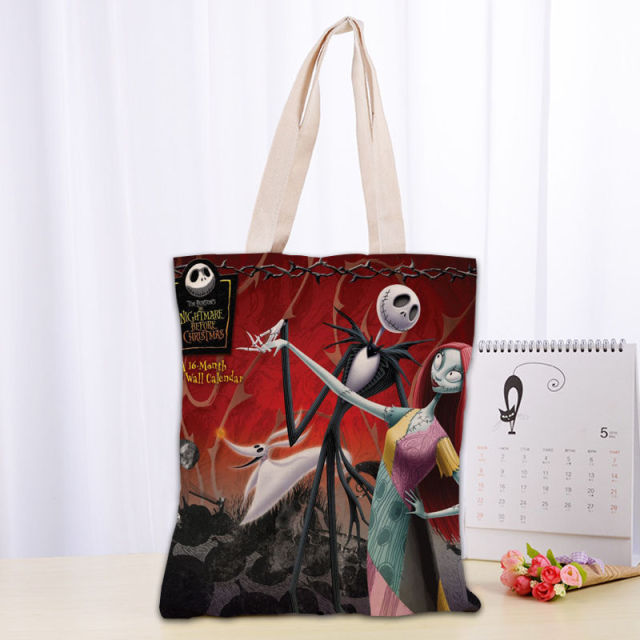Nightmare Before Christmas Canvas Tote Bag