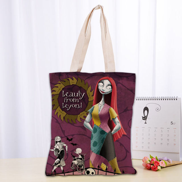 Nightmare Before Christmas Canvas Tote Bag