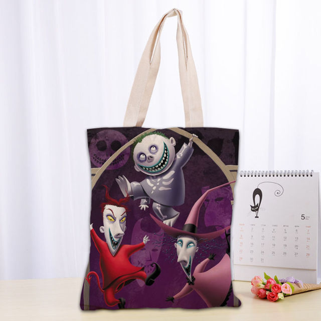 Nightmare Before Christmas Canvas Tote Bag