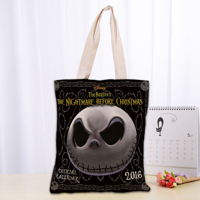 Nightmare Before Christmas Canvas Tote Bag
