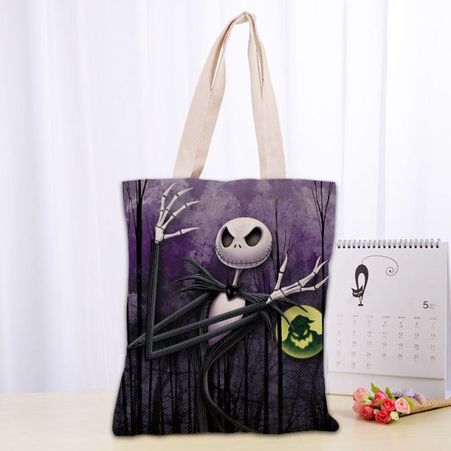 Nightmare Before Christmas Canvas Tote Bag