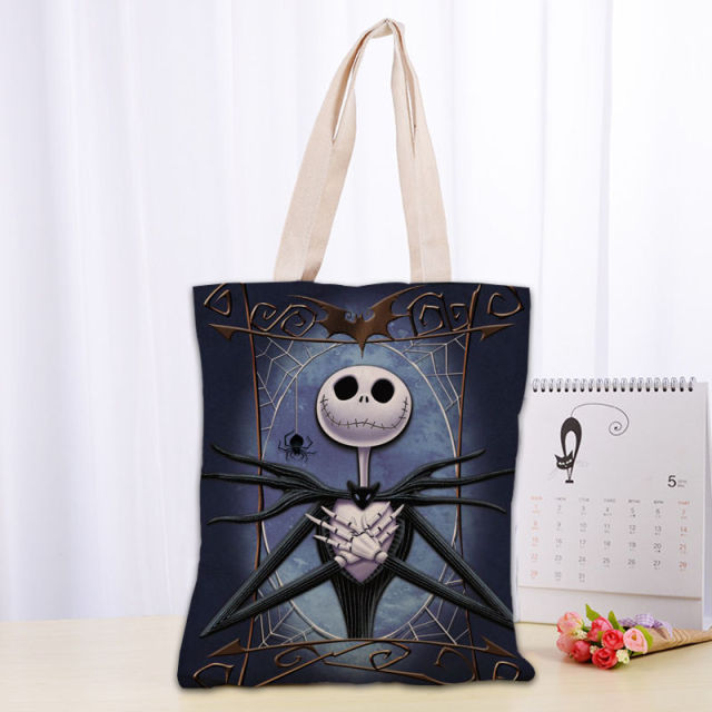 Nightmare Before Christmas Canvas Tote Bag