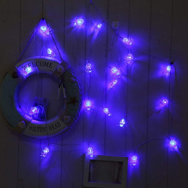 Halloween Horrible Spider Style Light