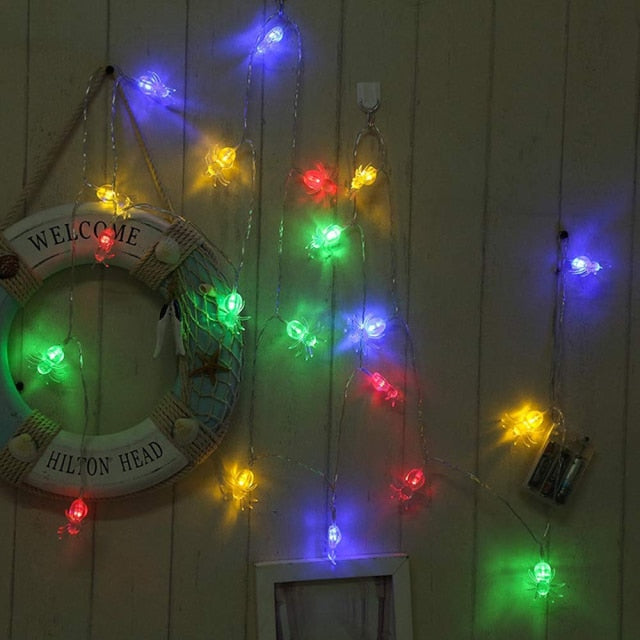 Halloween Horrible Spider Style Light