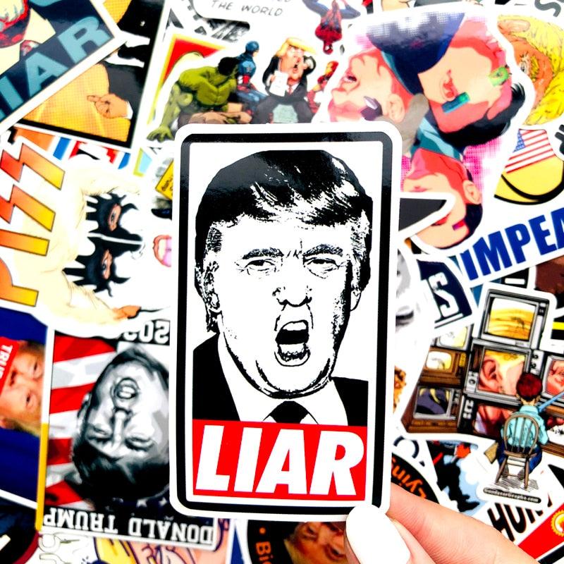 American President Trump Stickers For Motorcycle Notebook - All Halloween Costumes