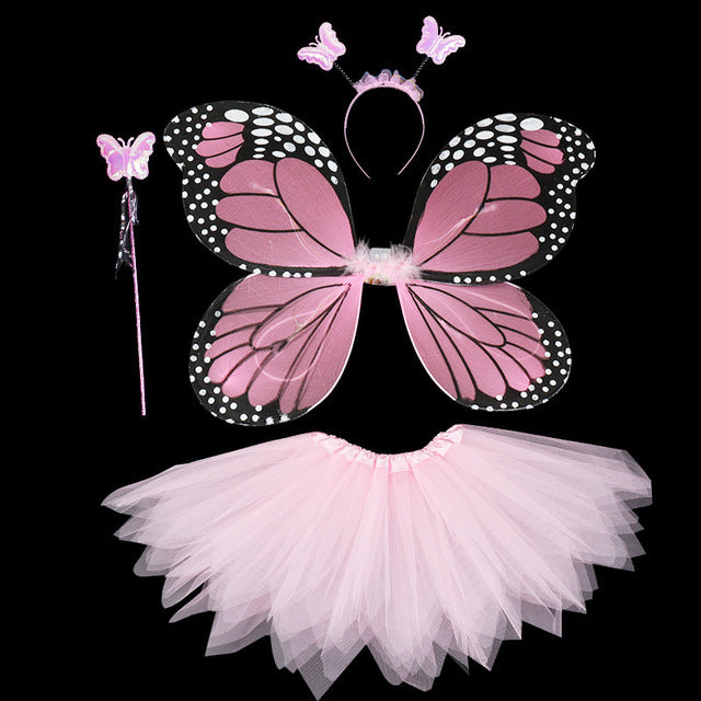 Butterfly Wing Themed Costume For Halloween