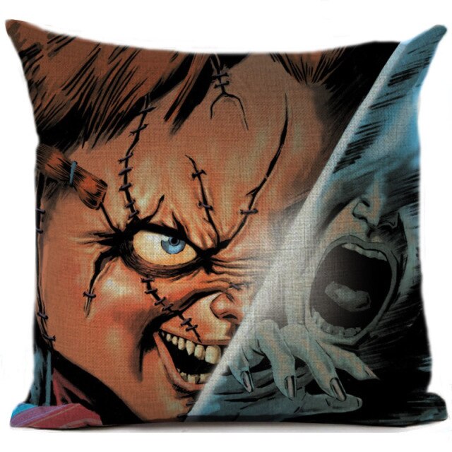 Chucky Cushion Cover Halloween Home Decoration