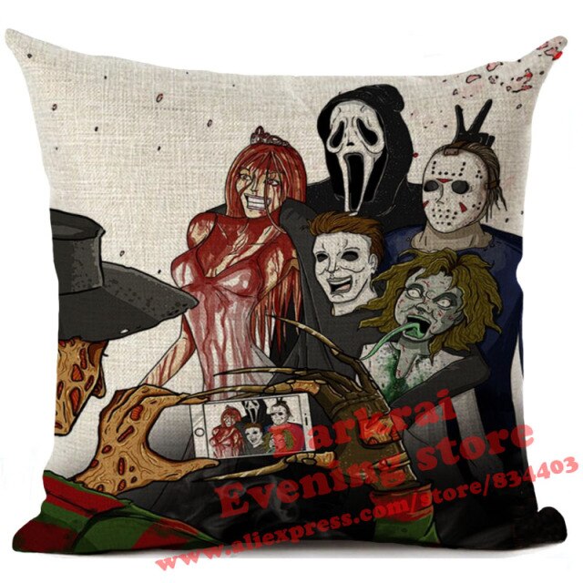 Chucky Cushion Cover Halloween Home Decoration