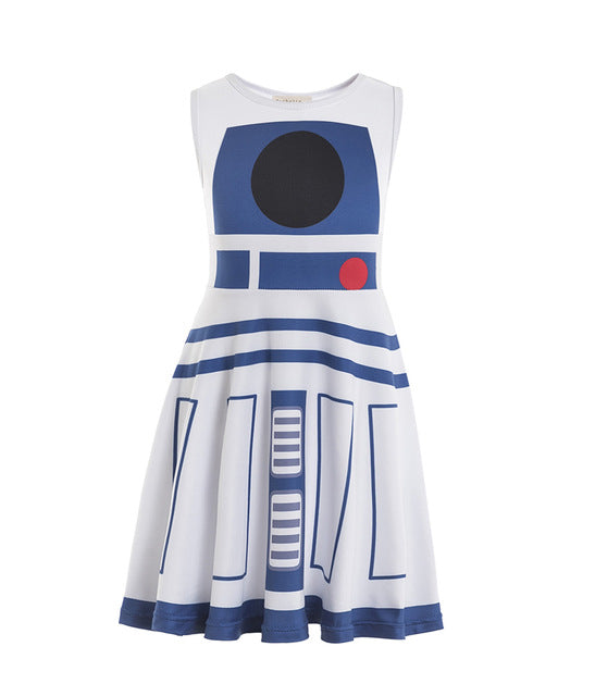 Rey Leia Chewbacca Dress For Halloween